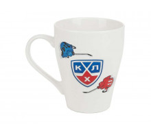 Кружка "КХЛ" 5552304, 0,4 л, керам., бел.