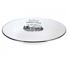 Тарелка суповая КОРАЛЛ Family villa YXD06 0,5л 20см керамика белый