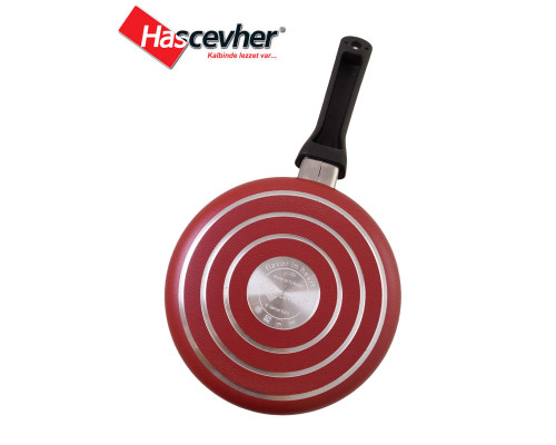 Сковорода Hascevher Piccolo RSTVDGR0116002 16см алюминий ант.покр. красный