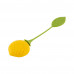 Ситечко для чая Mallony Лемон TI-Lemon 001798 15x3,5см силикон жёл.-зелёный