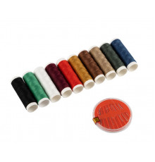 Швейный набор Рыжий кот 104564 18м 20пр. (10 катушек + 10 иголок)