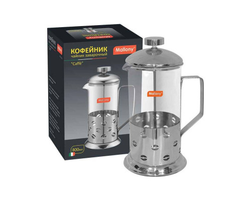 Френч-пресс B535-800ML(950082) Mallony Caffe 800 мл стекло
