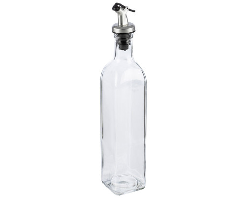 Бутылка для масла и уксуса Mallony 103806 0,5л 5,8х5,8х30,5см стекло