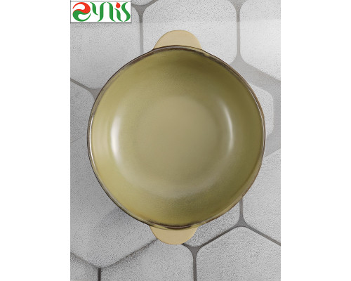 Салатник LENARDI 205-436 с ручками фарфор в под/упак.