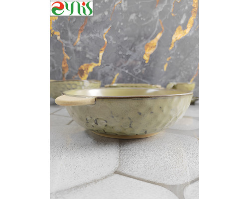 Салатник LENARDI 205-436 с ручками фарфор в под/упак.