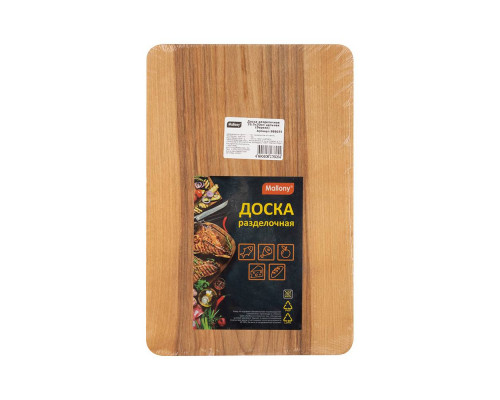 Доска разд. 986055 19,5х30 см цельная дерево