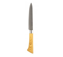 Нож универсальный 103563 FORESTA с пласт. ручк. под дерево 12,6 см.