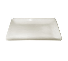 Тарелка десертая 1205-25 прямоугол. 22,5х12,5см.керам.бел.