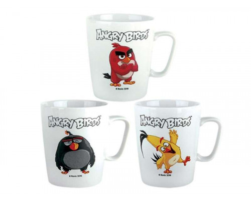 Кружка 07594 КОРАЛЛ "Angry Birds" 0,35л керам.
