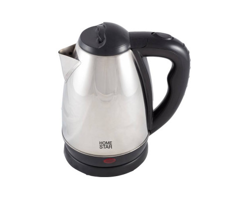 Чайник электрический Homestar HS-1001 000450 1,8л нерж. сталь 1500Вт сереб./чёрный