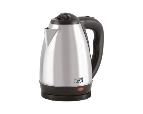 Чайник электрический Homestar HS-1001 000450 1,8л нерж. сталь 1500Вт сереб./чёрный
