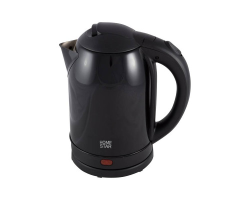 Чайник электрический Homestar HS-1009 черный нерж.ст. диск 1,8 л 1500 Вт