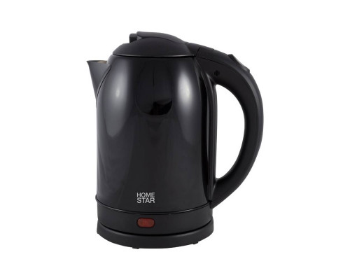 Чайник электрический Homestar HS-1009 черный нерж.ст. диск 1,8 л 1500 Вт