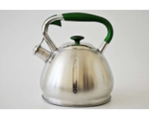 Чайник KELLI KL-4317 3л сталь свисток серебристый