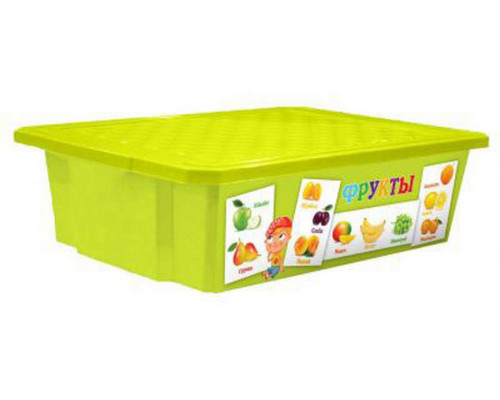 Ящик детск. для хран. игр. LA1024"X-BOX"30л. цв. в ас.
