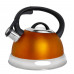 Чайник Bayerhoff BH-866-69 BH-866...869 3л сталь свисток серебристый/оранжевый