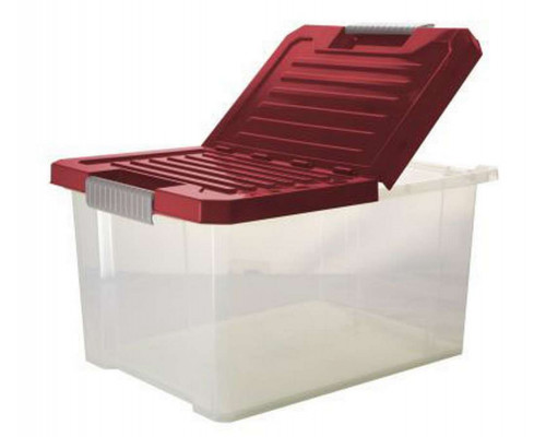 Ящик для хранения BQ2562 BranQ 17л прямоугол. с крыш. с защел. пластик "Unibox"