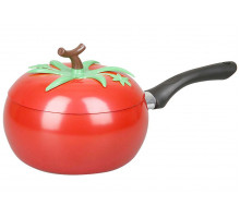 Соусник SL1822 Pomidoro "Vegetto" 2,2л d-18см с крыш. сталь красн.