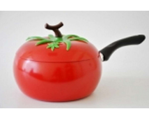 Соусник SL1822 Pomidoro "Vegetto" 2,2л d-18см с крыш. сталь красн.