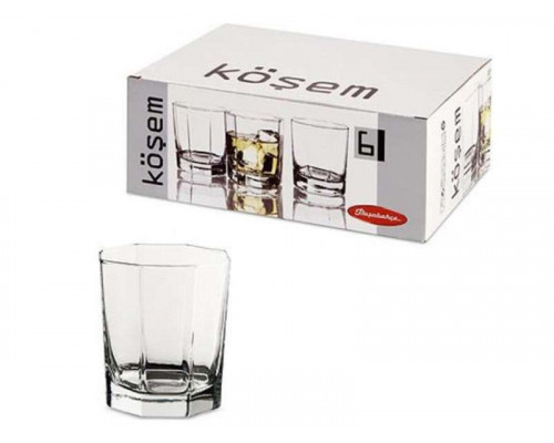 Стаканы для виски набор Pasabahce Кошем PSB42083 0,29л 6пр. стекло гран.