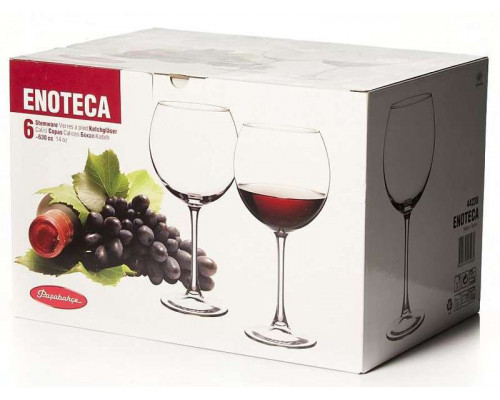 Бокалы для вина набор Pasabahce Энотека PSB44238 6 0,63л  стекло подарочная