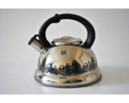 Чайник KELLI KL-4309 4309 3л металл серебристый с декор