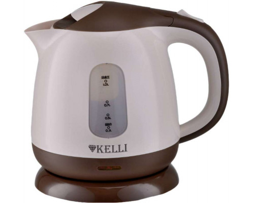 Чайник электрический Kelli KL-1493 пластик диск 1 л 2200 Вт