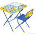 Стол+стул детский складн. КПУ1/(9,11,14,17) Ника метал.