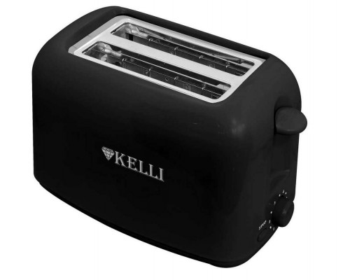Тостер 2 слота KL-5069 Kelli 800Вт черн.