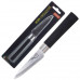 Нож для овощей Mallony MAL-07P 985377 9см нерж сталь ручка пластик чёрный
