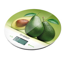 Весы кухон. электр. EN-403(101232) Energy Авокадо"м.вес-5кг. стекло зеленый