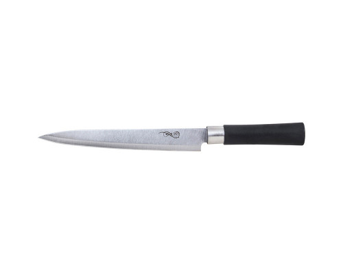 Нож разделочный Mallony MAL-02P 985373 20см нерж сталь ручка пластик чёрный