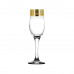 Бокалы для шампанского EAV03-160 ПромСИЗ Греческий узор 0,2л 6пр. стекло прозрачн.