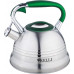 Чайник KELLI KL-4503 3л металл хром свисток серебристый