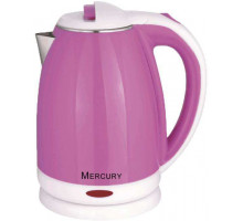 Чайник электрический Mercury MC-6729 фиолетовый пластик диск 2 л 2000 Вт