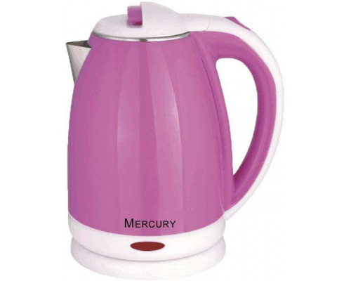 Чайник электрический Mercury MC-6729 фиолетовый пластик диск 2 л 2000 Вт