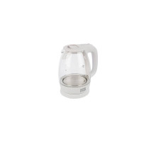 Чайник электрический Homestar HS-1012 003566 1,7л стекло 2200Вт белый