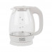 Чайник электрический Homestar HS-1012 003566 1,7л стекло 2200Вт белый