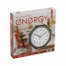 Часы EC-06(009306) Energy d-24,5см 8-миугол. черн.