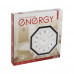 Часы настен. EC-12(009312) Energy d-33см 8-миугол. сер. пластик