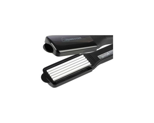 Щипцы-гофре Homestar HS-8005 002809 30Вт 7,5х3см пластик алюм. чёрный