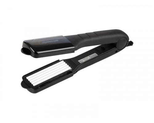 Щипцы-гофре Homestar HS-8005 002809 30Вт 7,5х3см пластик алюм. чёрный