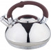 Чайник KELLI KL-4500 3л нерж сталь свисток серебристый