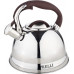 Чайник KELLI KL-4502 3л сталь свисток серебристый