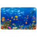 Коврик (000486) Рыжий кот Mat-AQUA "Аквариум" 50х80см. микрофибра