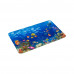 Коврик (000486) Рыжий кот Mat-AQUA "Аквариум" 50х80см. микрофибра