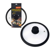 Крышка стекл. G-type CAPPELLO 22см. силик. ободок(003543)