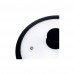 Крышка стекл. G-type CAPPELLO 24см. силик. ободок. (003544)