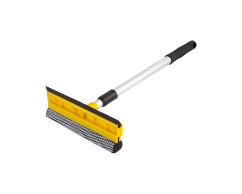 Стекломой с телескоп. руч. WS-06(310406) Рыжий кот 20х8,5см. 78см алюм.