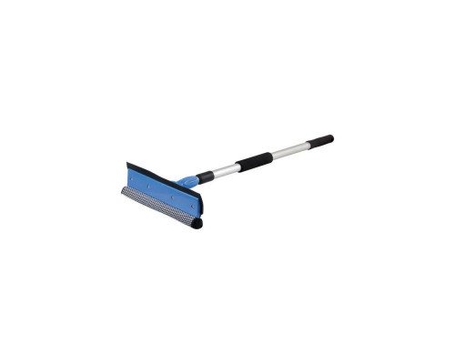 Стекломой с телескоп. руч. WS-07-F(310408) Рыжий кот 25х9см. 120см алюм.